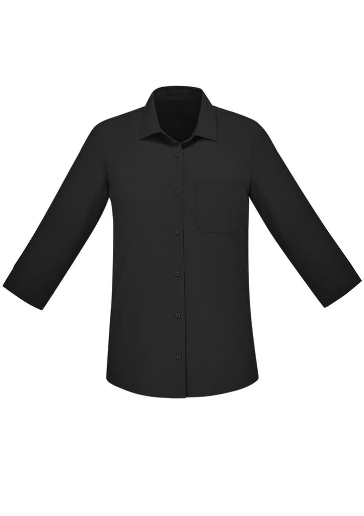 Biz Care CS951LT Florence Womens 3/4 Sleeve Shirt - Thread and Ink Workwear