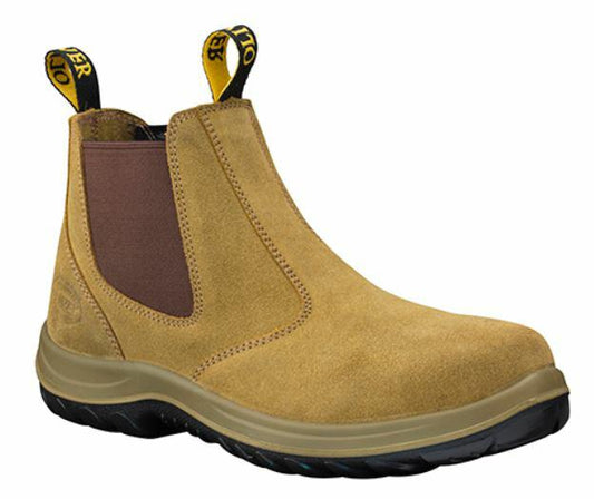 Oliver Boots 34624 Beige Slip on Elastic Side Boot - Thread and Ink Workwear