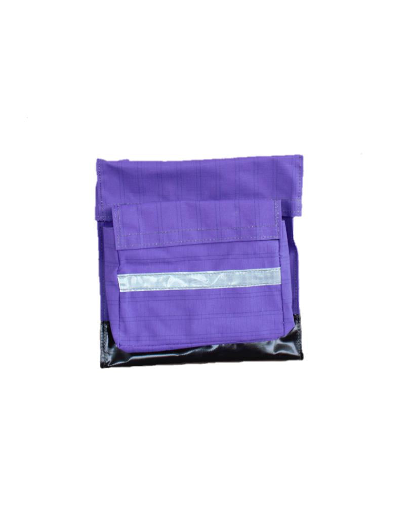 Canvas Mining Square Reflective Crib Bag Purple - Thread and Ink Workwear