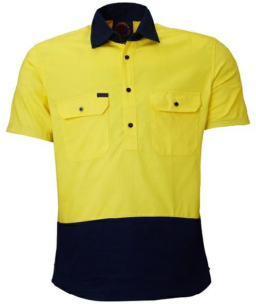 RiteMate RM105CFS Two Tone Short Sleeve - Thread and Ink Workwear
