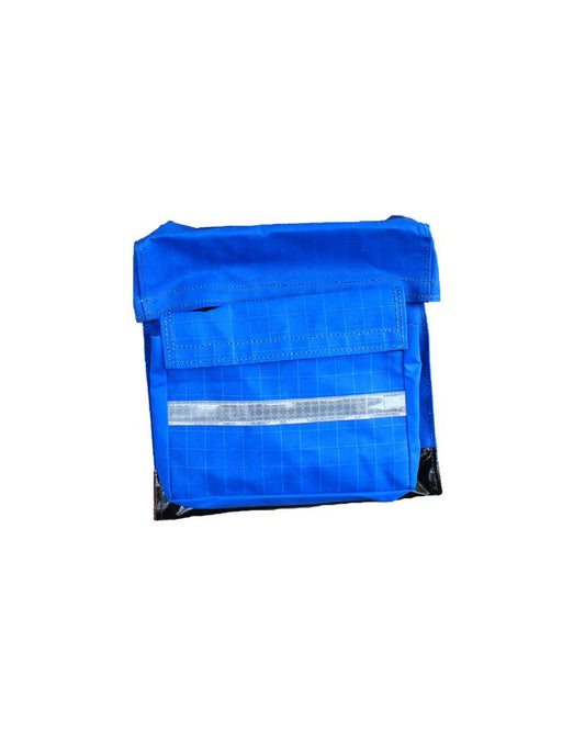 Canvas Mining Square Reflective Crib Bag Blue - Thread and Ink Workwear