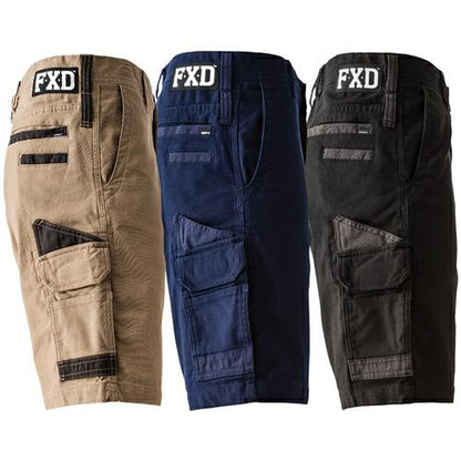 FXD Shorts WS3 Mens 360 Degree Stretch Work Shorts - Thread and Ink Workwear